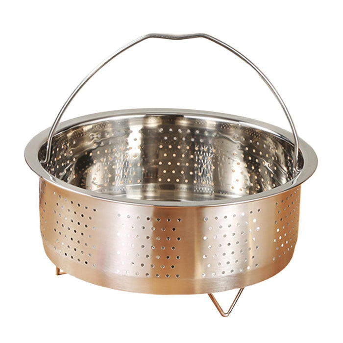 Veggie Steamer Basket Strainer Steamer Insert for Dumpling Dumplings Chicken 20x9.5cm