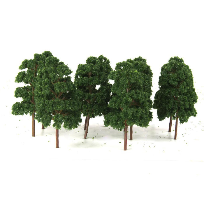 10PCS Model Trees Train Railway Wargame Diorama Architecture Layout HO Scale