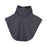 Crofta Women Turtleneck Dickey High Neck Mock Collar for Street Daily Outings Dates Dark Gray