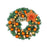 Crofta Xmas Wreath Door Christmas Ball Ornament Window Artificial Christmas Wreath Style D