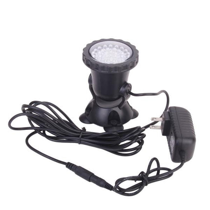 Crofta Waterproof 36 LED 3 Color Submersible Spot Light for Water Garden Pond Fish Tank