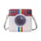 Women Camera Shaped Shoulder Bag with Adjustable Shoulder Strap for Holidays Silver