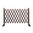 Crofta Wooden Dog Gate Door Expanding Folding Fence Accessory Professional Foldable 190cmx90cm Brown