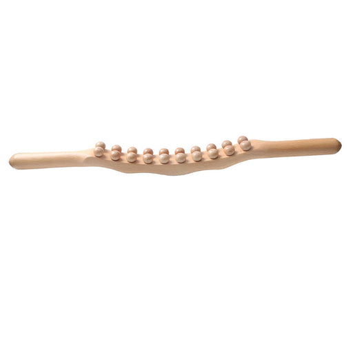 Crofta Wooden Guasha Scraping Stick Massage Tools Multi Functional for Shoulder Wood Color