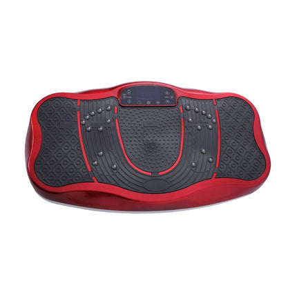 Crofta Vibration Plate Exercise Machine Non Slip Pedal SHAKE Board Fitness Trainers Red