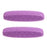 2 Pieces PU Leather Eye Glasses Hard Case Eyewear Box Protector Purple