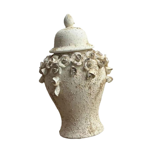 Crofta Ceramic Flower Vase Handicraft Porcelain Ginger Jar for Party Bedroom Office S