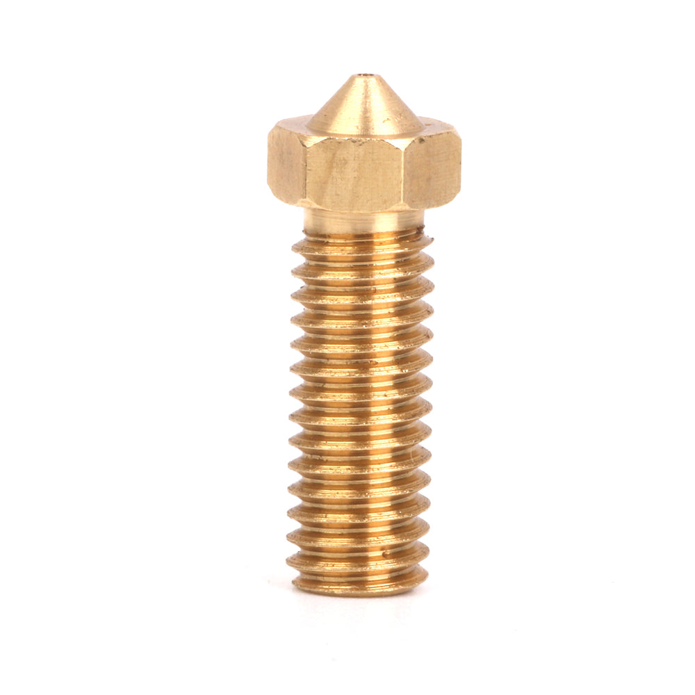 Crofta 0.6mm Copper 3D Printer Extruder Nozzle Print Head Replacement 1pcs Golden