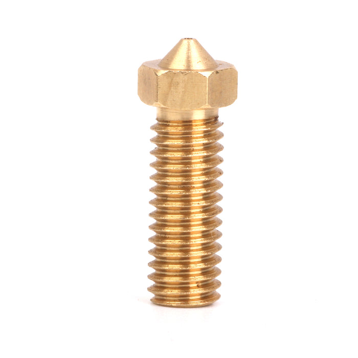 Crofta 0.6mm Copper 3D Printer Extruder Nozzle Print Head Replacement 1pcs Golden