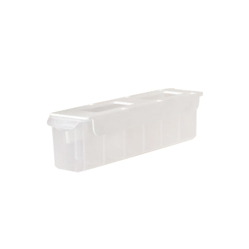 Underwear Drawer Storage Box with Compartments for Seasonings Spice Clothes white