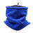 Winter Fleece Neck Gaiter Windproof Scarf Wrap for Running Motorcycle Hiking Blue