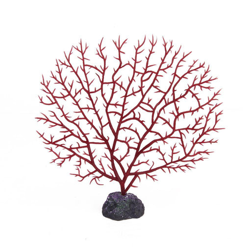 Crofta Aquarium Fish Tank Artificial Red Coral Ornament Underwater Plants Decorate