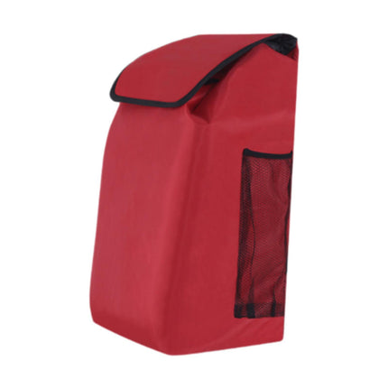 Crofta Shopping Cart Bag Large Capacity Portable Waterproof Trolley Replacement Bag red