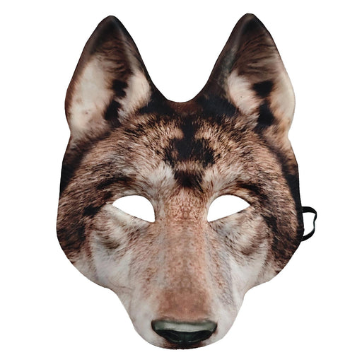 Wolf Head Mask for Fancy Dress Party Party Spoofs Cosplay Brown