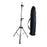 Crofta Wig Stand Tripod Non Slip Portable Wig Head Holder for Salons Hair Extension Stainless steel