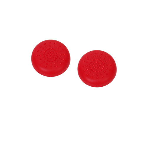 Crofta Pair of Joystick Thumbstick Cap Caps for Sony PlayStation 4 PS4 Controller - Red