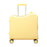 Crofta Kids Ride on Suitcase Travel Luggage Lightweight Hardside Gift Carry on Size Yellow