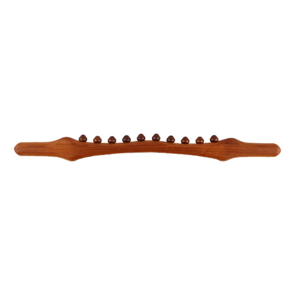 Wooden Gua Sha Massage Stick Relieve Sore Muscles Relaxing  Carbonized