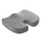 Crofta Memory Foam Coccyx Tailbone Seat Cushion Orthopedic Chair Pillow Gray