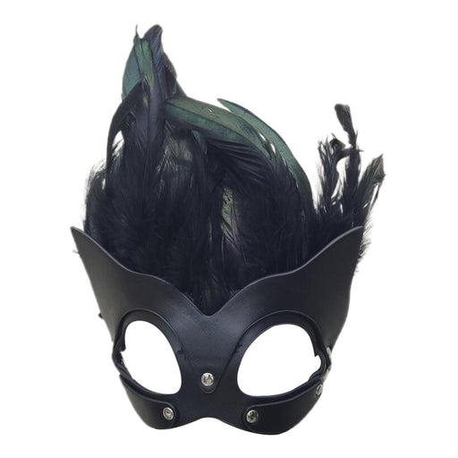 Crofta Women's Cat Mask Halloween Costume Accessory for Night Club Parties Holidays