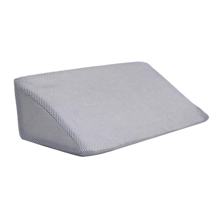 Wedge Pillow Back Legs Support Eevated Body for Pregnancy Bedroom Bedridden Gray