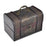 Crofta Trinket Box Wooden Treasure Chest Home Decor with Lid Hair Clips Jewelry Box 17cmx12cmx12cm