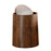 Crofta Wood Grain Trash Can Elegant Household Recycle Bin for Hotel Study Room Dorm L