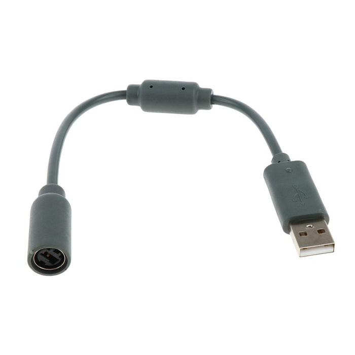 Crofta Gamepad USB Converter Adapter Cable for Microsoft Xbox 360 Controller Grey