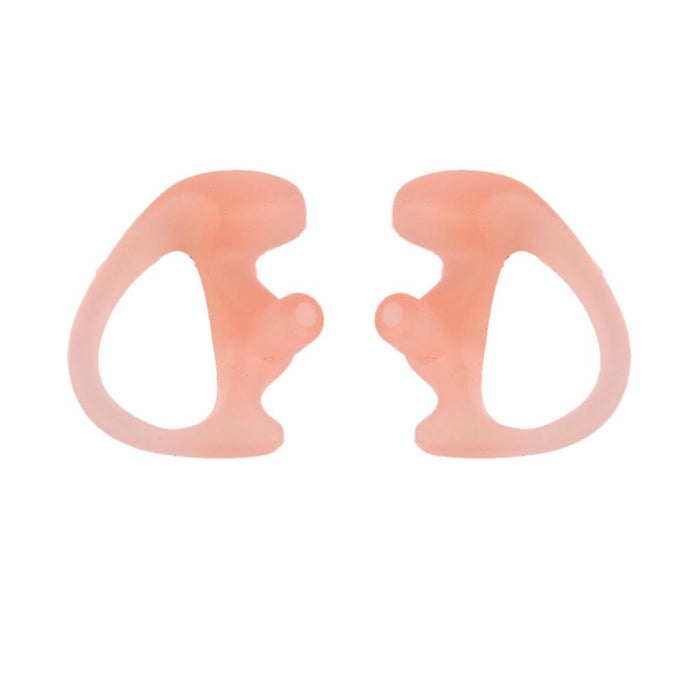 2pcs L+R Open Ear Insert Earmold for Acoustic Tube Earpiece - Size Large