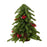 Crofta 15.7inch Small Artificial Christmas Tree for Restaurants Versatile Realistic Style C