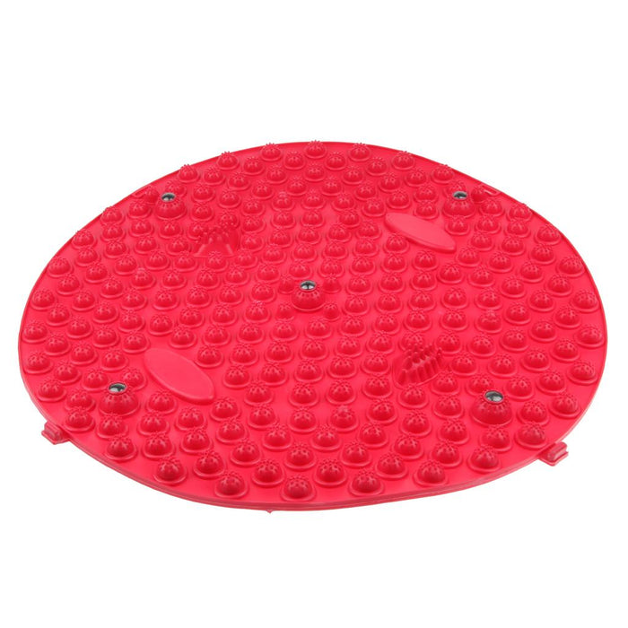 Crofta Yoga Foot Massage Mat Reflexology Foot Relax Shiatsu Pad for Health Red