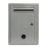 Suggestion Drop Box Waterproof with Slot and Lock Complaint Box Donation Box Gray