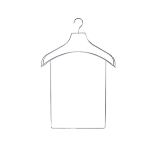 Suit Hanger Sturdy Clothes Hanger for Clothing Stores Shopping Malls Jackets 62cmx39.5cm