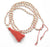 Crofta 16" Fresh Water Pearl Beads Yoga Meditation Mala Prayer Tassel Necklace orange