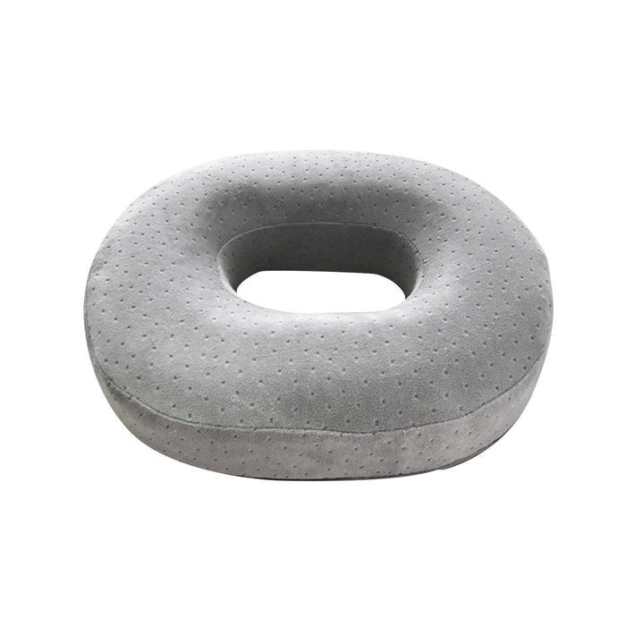 Crofta Tailbone Cushion Durable Portable Support Donut Cushion for Car Office Chair grey