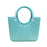 Beach Eva Bag EVA Casual Simple Handbag for Women for Party Birthday Gift Travel Green Lake