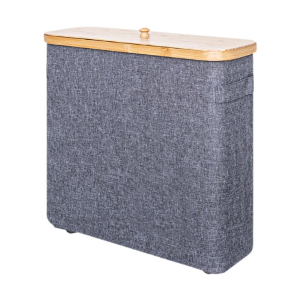 Toilet Paper Storage Basket Clothes Hamper Tissue Bin Toilet Paper Organizer gray