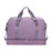 Gym Bag Luggage Bag with Shoe Compartment Tote Bag Handbag Travel Duffel Bag Light Violet