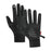 Winter Warm Gloves Skiing Gloves for Outdoor Activities Snowboarding Working L Black