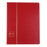 20 Pages Paper Money Banknotes Collection Album Bill Book Folder Red