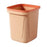 Trash Can Versatile Large Capacity Wastebasket for Laundry Room Kitchen Home Pink