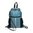 Crofta Drawstring Backpack Simple Casual Daypack for Shopping Backpacking Traveling Blue