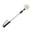 Crofta Adjustable Ice Fishing Skimmer Scoop Ice Ladle Winter Ice Fishing Equipment Scoop Dia 14cm