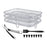 3Pcs Air Fryer Racks Layered Multi Layer Nonstick Stackable Fryer Grill Tray rectangle