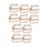 10Pcs Cake Boxes Gift Cupcake Box Muffins Dessert Box for Party Weddiny Home M