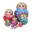 Crofta 10pcs Wooden Russian Nesting Babushka Matryoshka Dolls Set Hand Painted 15cm