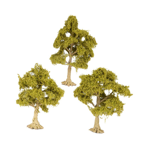 Crofta 3 Pieces Miniature Trees for Sand Table DIY Scenery Landscape Diorama Layout deciduous tree