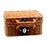 Crofta Imitation Rattan Suitcase Storage Basket for Desk Travelling Household