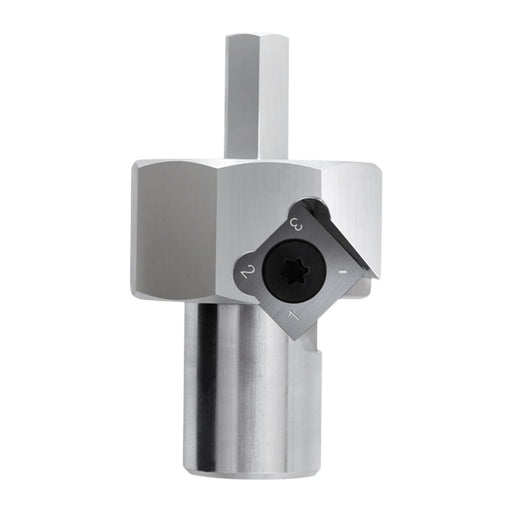 Crofta 20mm Bench Dog Hole Chamfer Reamer Lightweight Easily Install Aluminum Alloy without Bit