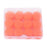 Crofta 12Pcs Ear Plugs Soft Sound Blocking Ear Plugs for Traveling Concert Studying orange